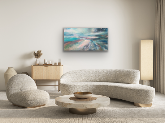 Take it to the edge of the sea (67cms x 37cms)