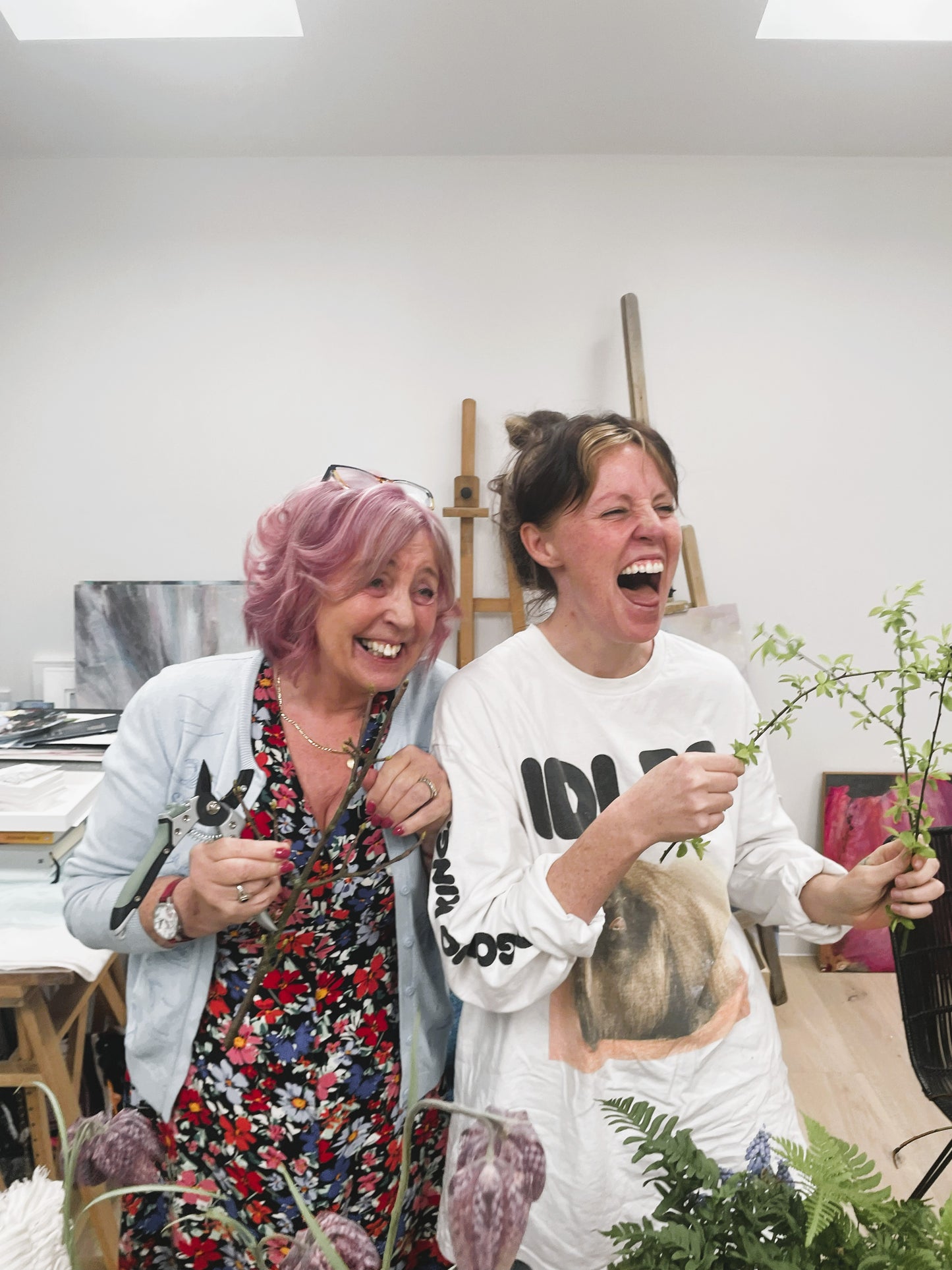 New Beginnings - a creative workshop celebrating art and nature at KLARA Art Studio