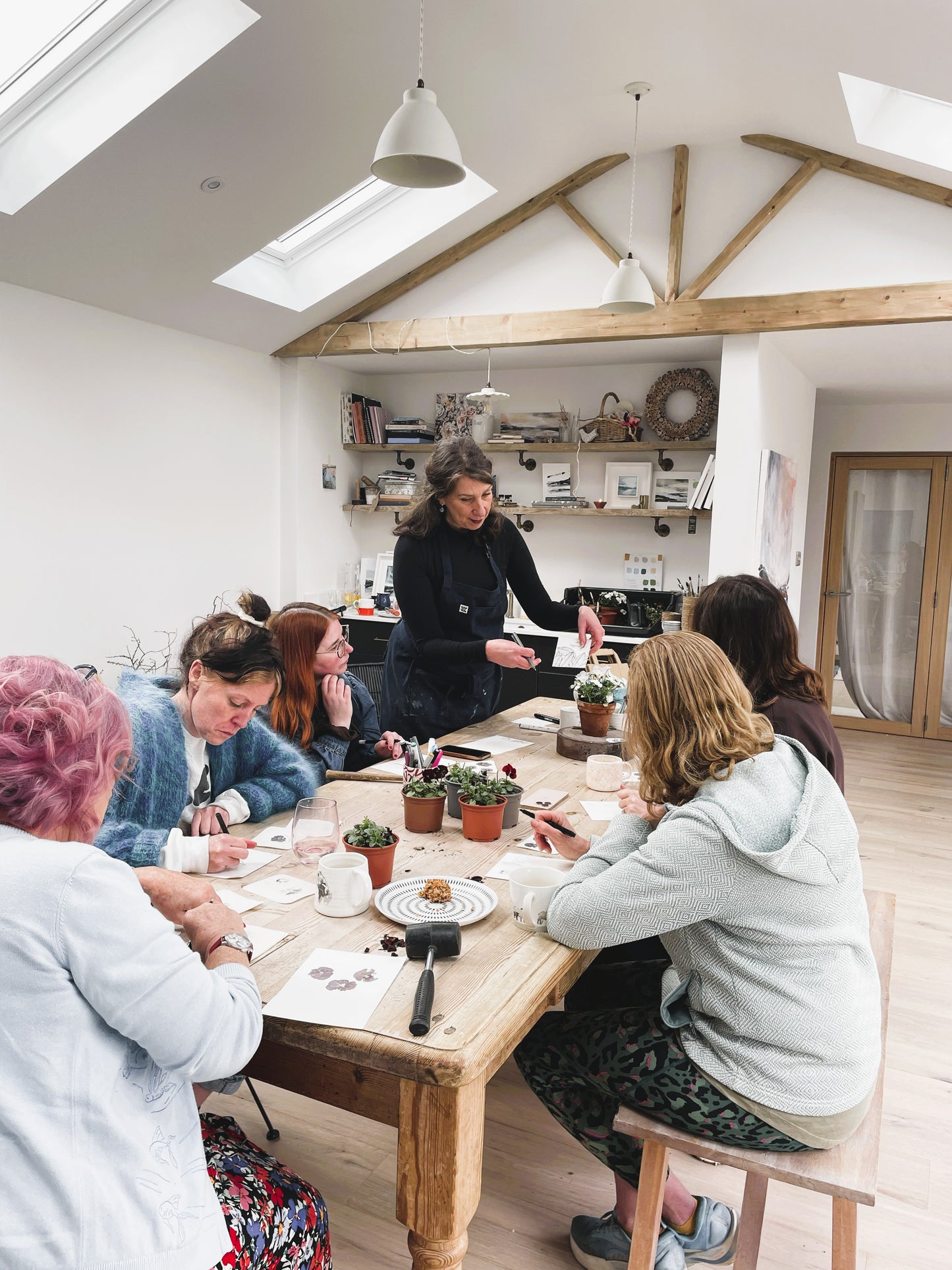 New Beginnings - a creative workshop celebrating art and nature at KLARA Art Studio