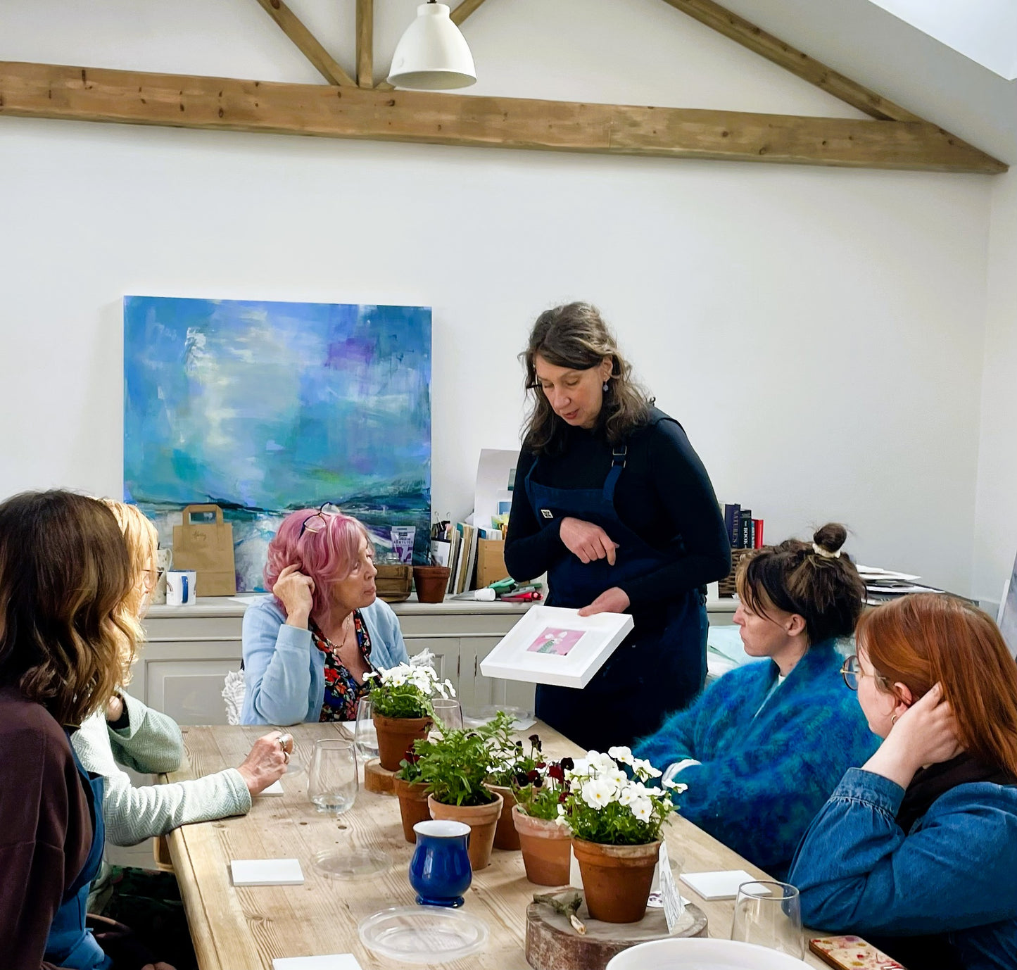 New Beginnings - a creative workshop celebrating art and nature at KLARA Art Studio
