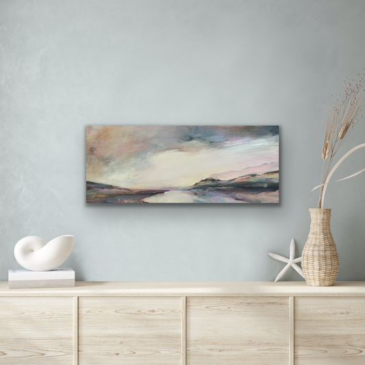 Here in the silence (54cms x 22cms)