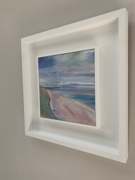 Rose pink light of dawn